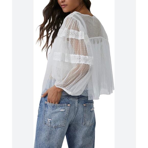 Free People True Candy Tunic in White - Picture 2 of 6